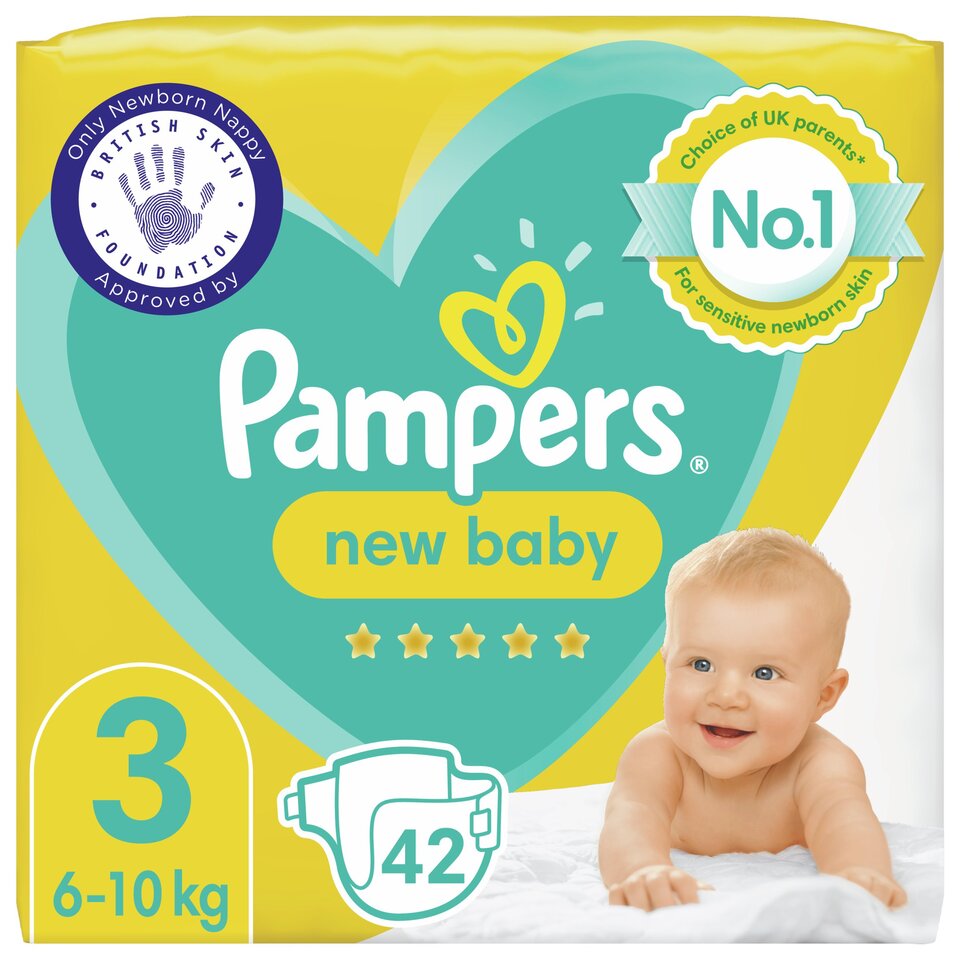 pampers nappies size 3 tesco