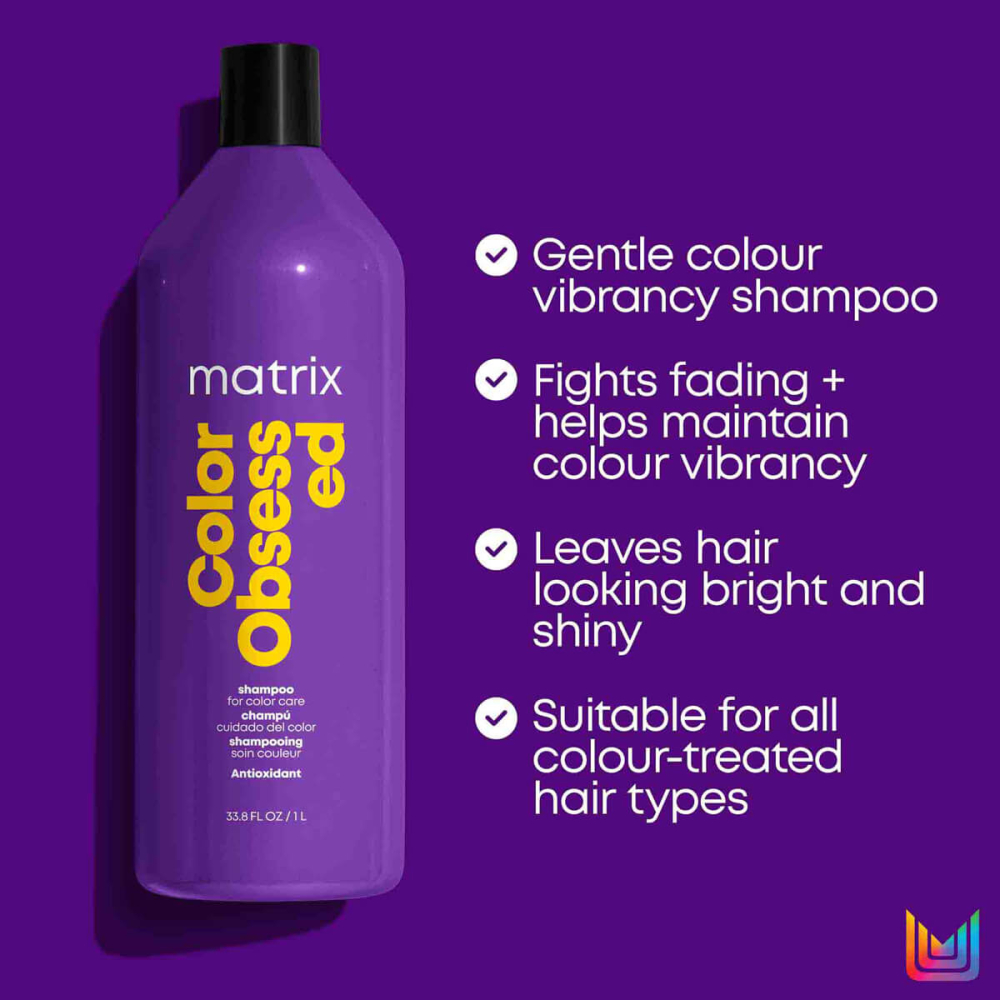 matrix total results color obsessed shampoo szampon pielęgnujący włosy farbowane