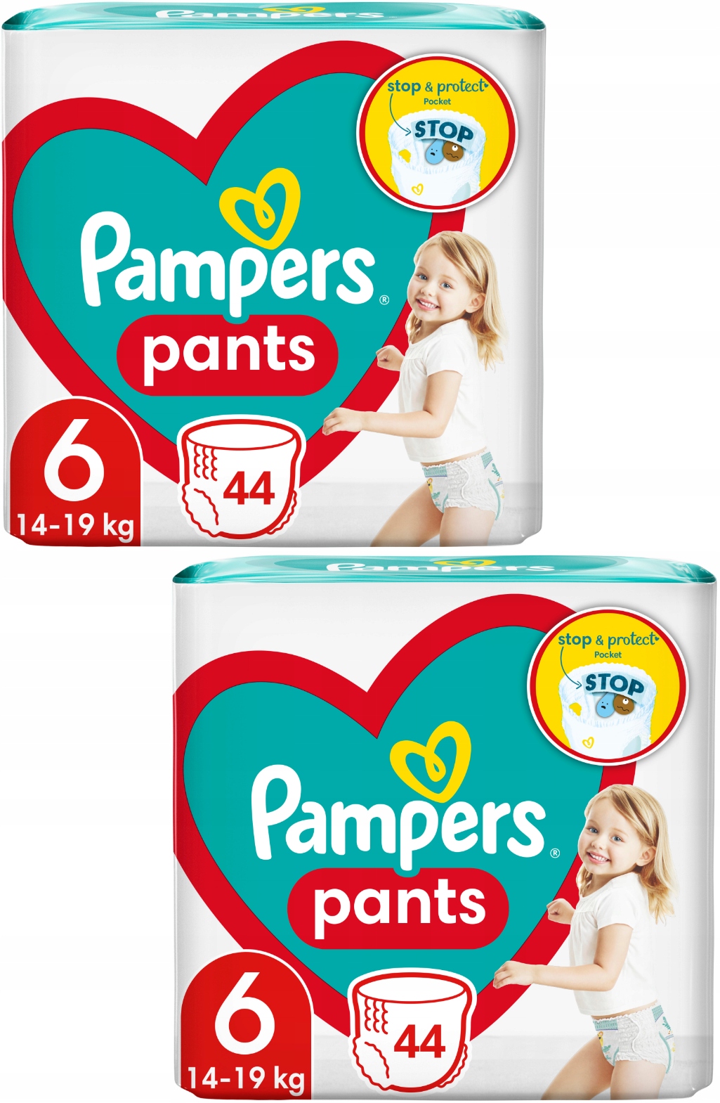 pampers pants rozmiar 6 88 pieluchomajtek