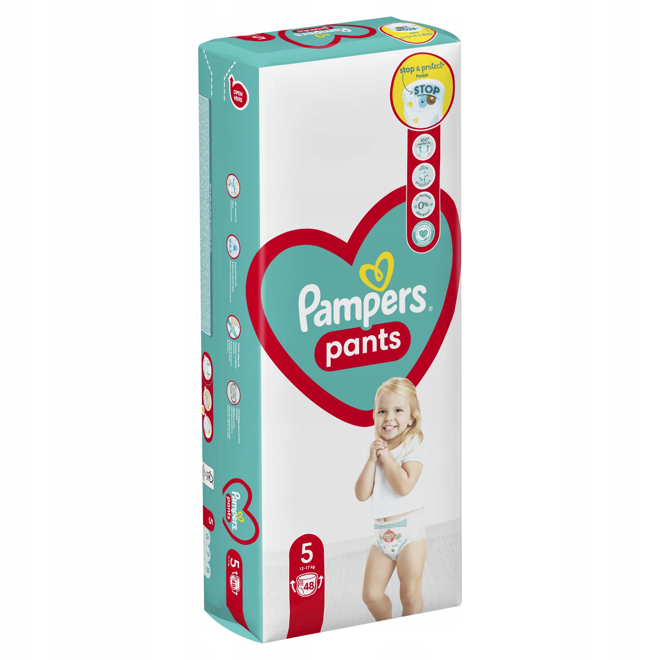 pampers pieluchomajtki pants 5 junior