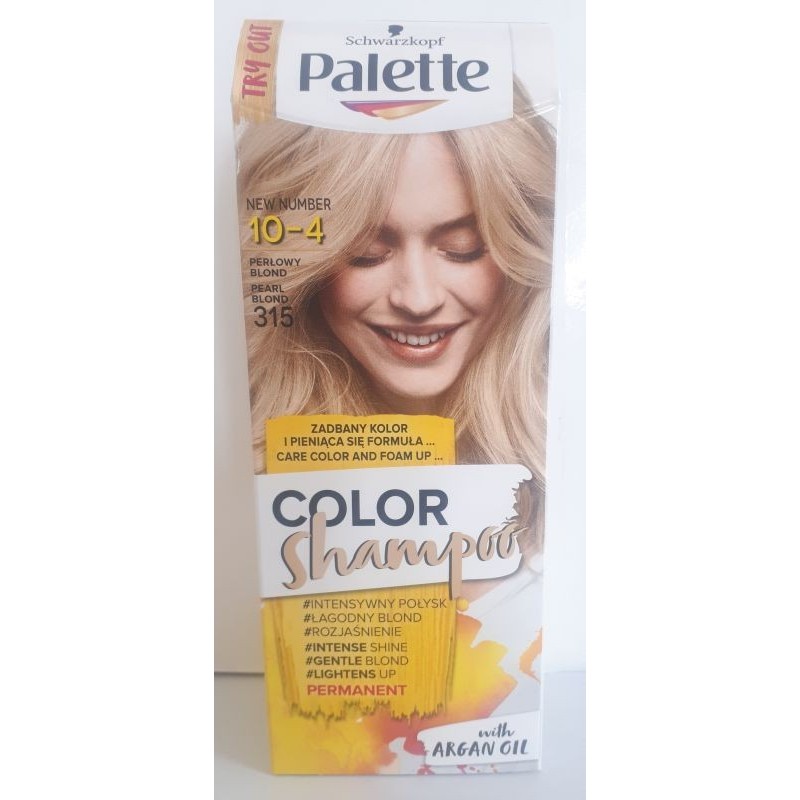 palette szampon perlowy blond