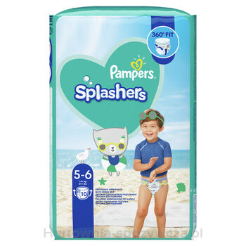 pampers splashers r4-5 11 jednorazowych pieluch do pływania