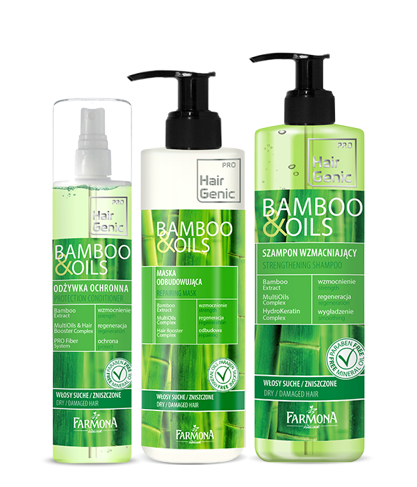 farmona hair genic bamboo & oils szampon