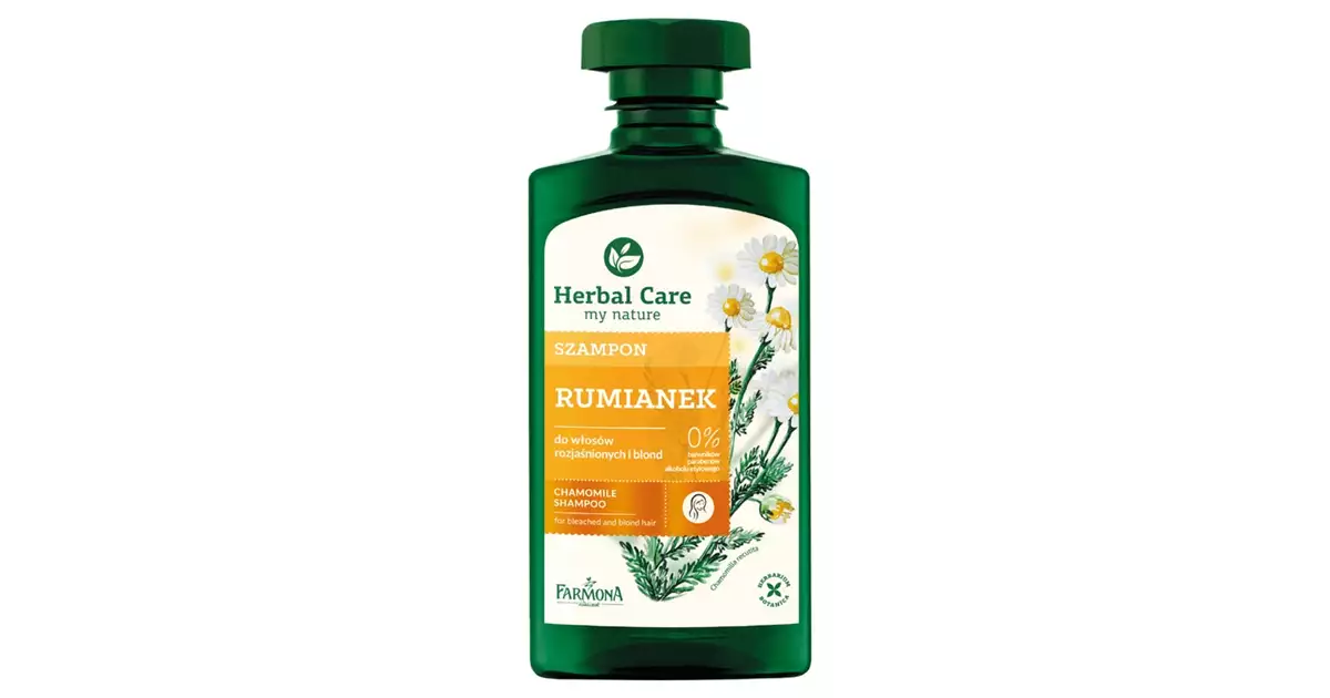 farmona herbal szampon do włosów blond rumianek sklad