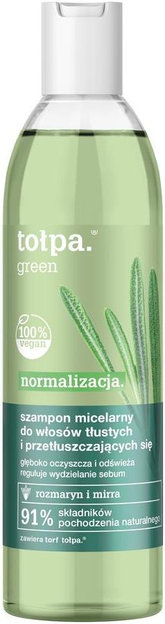 tołpa green normalizacja szampon do włosów tłustych 300ml