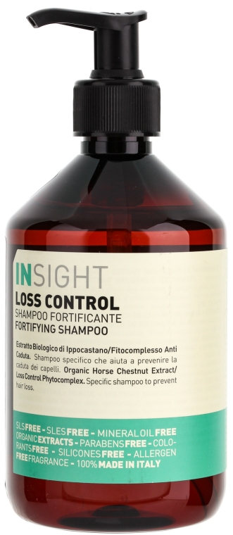 loss control shampoo szampon wzmacniający 500ml insight