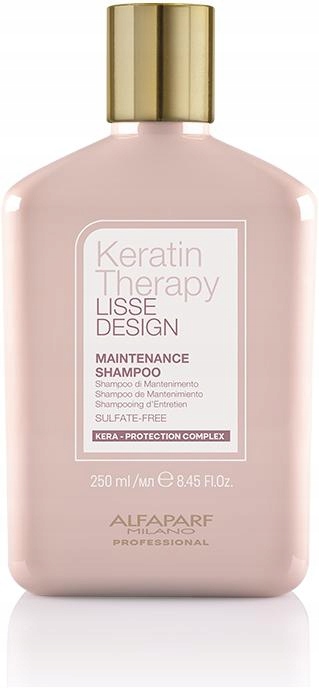 alfaparf lisse design keratynowy szampon prostujący 250ml