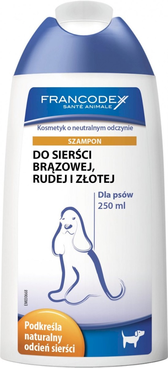 szampon dla psów o rudej sierści