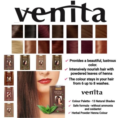 venita henna color ziołowy szampon koloryzujący