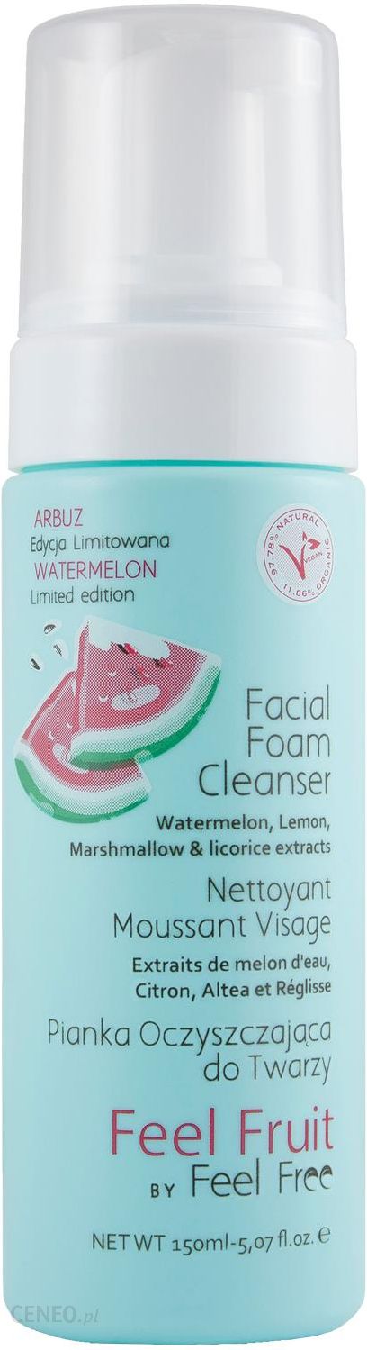 feel free pianka do mycia twarzy facial foam cleanser