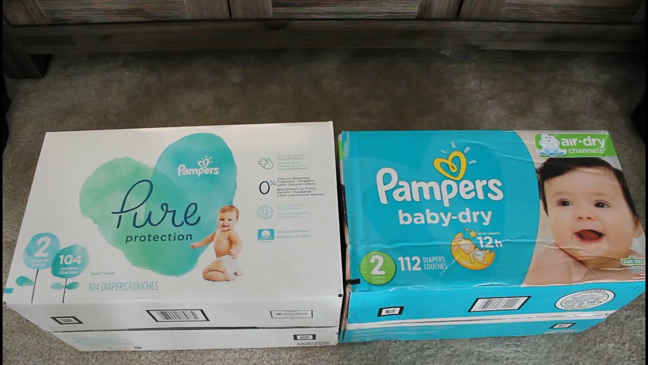 pampers pure vs premium care