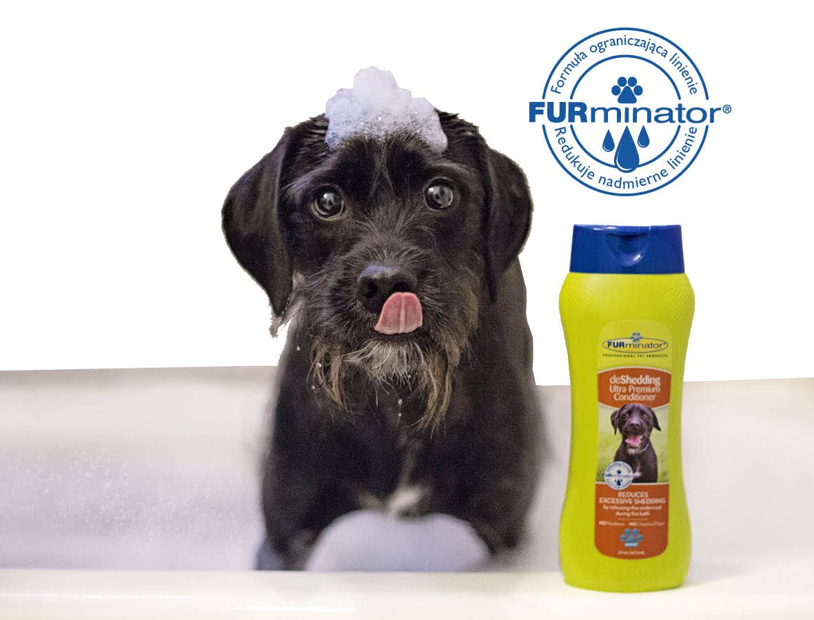 furminator szampon premium zmniejszający linienie 490 ml