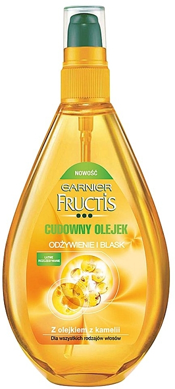 garnier cudowny olejek do włosów