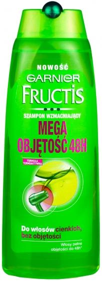 garnier fructis mega objętość 48h szampon