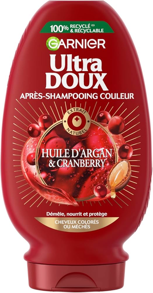 garnier ultra doux odżywka ochronna do włosów olejek arganowy