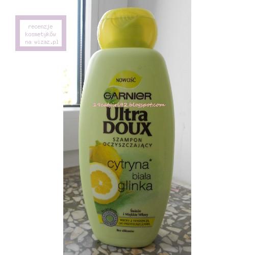 garnier ultra doux szampon oczyszczający biała glinka i cytryna opinie