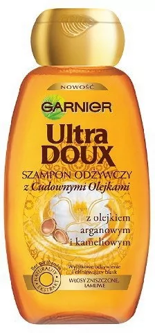 garnier ultra doux szampon odżywczy z cudownymi