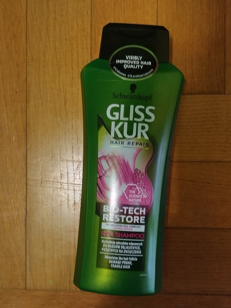 gliss kur biotech restore szampon 400 ml