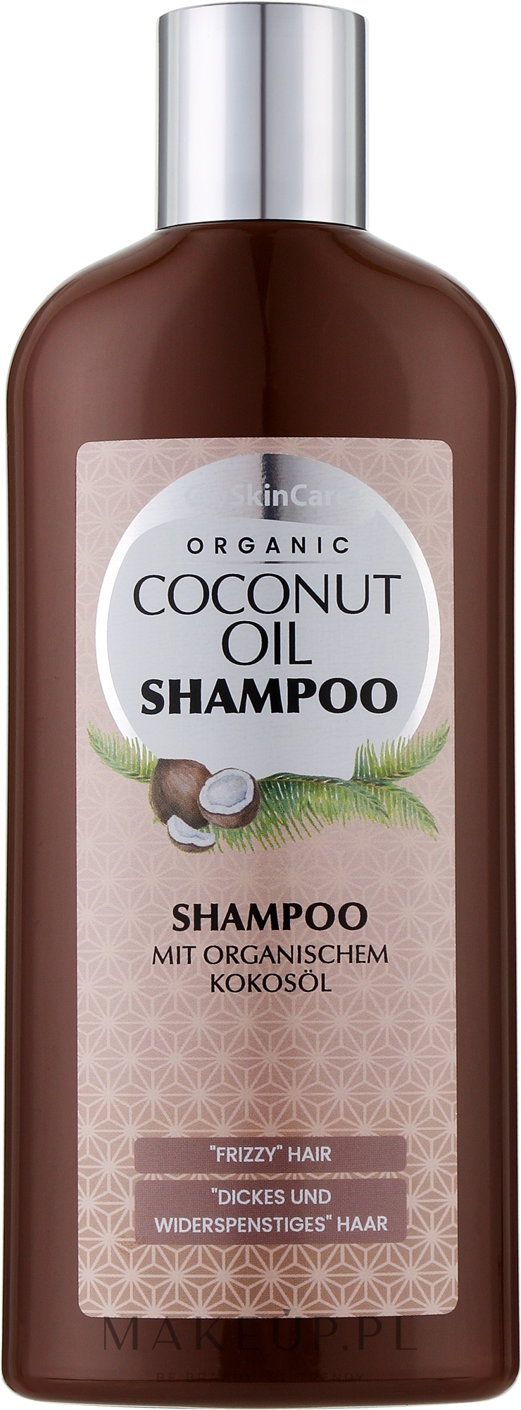 glyskincare coconut oil szampon do włosów z organicznym olejem kokosowym