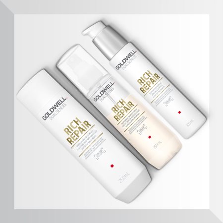 goldwell dualsenses rich repair szampon odbudowujący do włosów zniszczonych