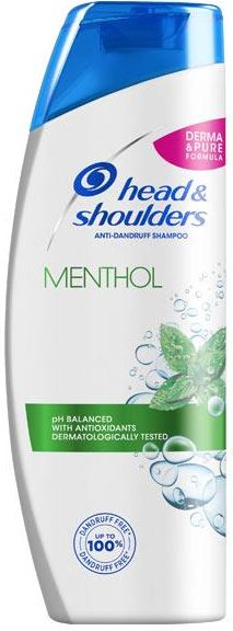 head & shoulders menthol szampon przeciwłupieżowy 400