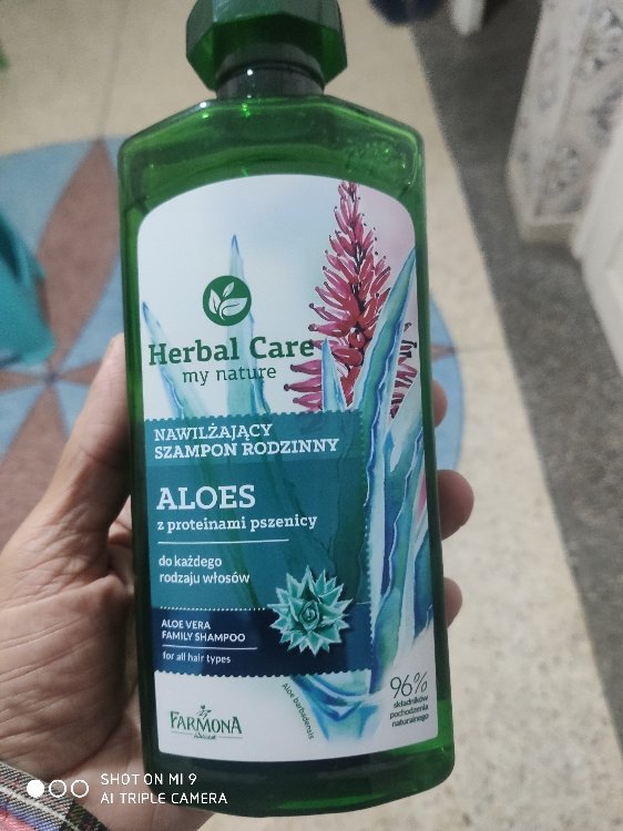 herbal care aloes szampon