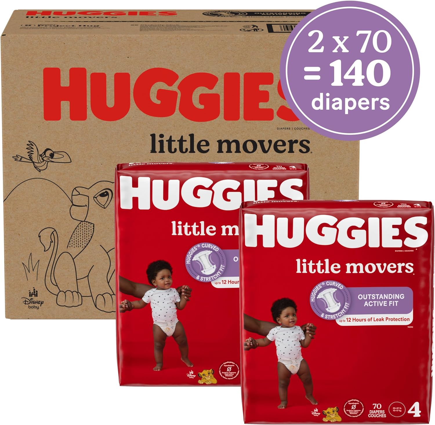 huggies rozmiar 4