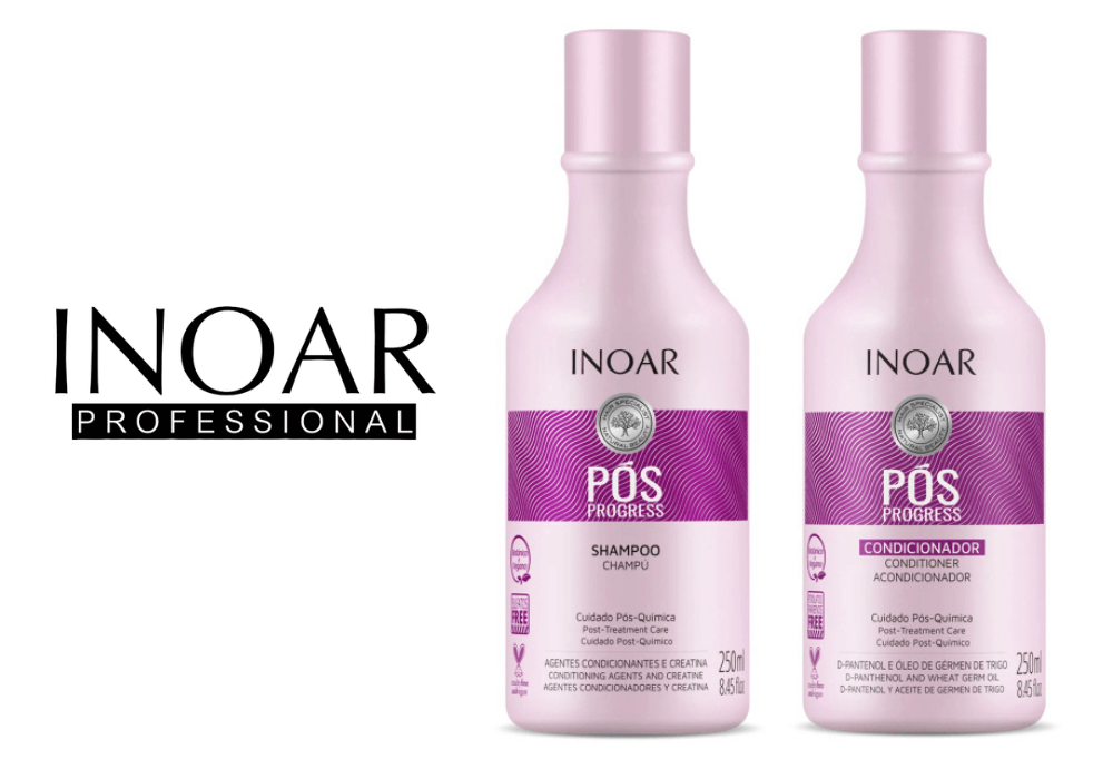 inoar help zestaw szampon odżywka po prostowaniu keratynowym