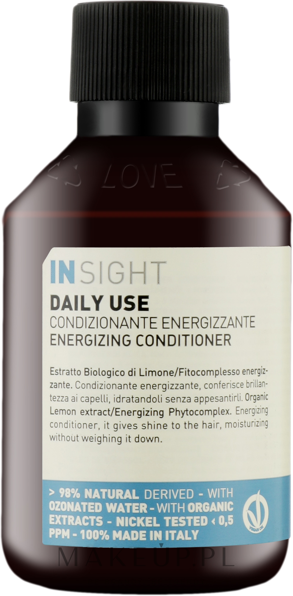 insight energizing conditioner energetyzująca odżywka do włosów 400ml