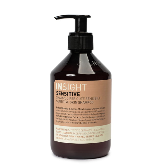 insight sensitive skin szampon do wrażliwej skóry głowy 400 ml