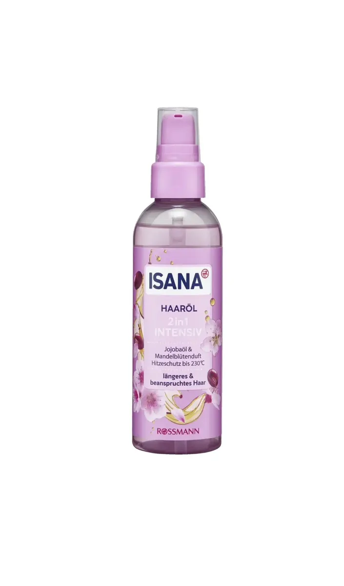 isana intensiv 2in1 olejek do włosów 100 ml