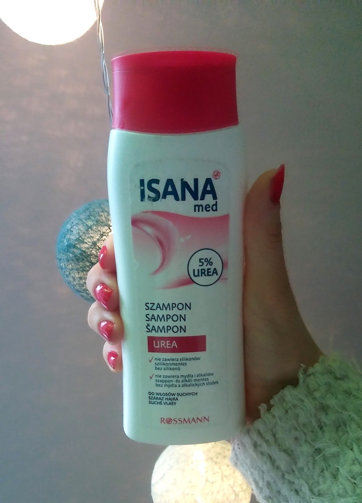 isana med urea szampon