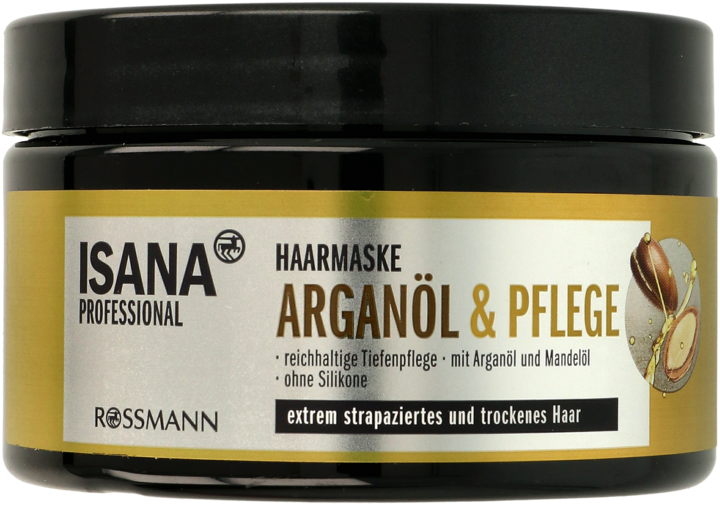 isana odżywka do włosów z olejkiem arganowym