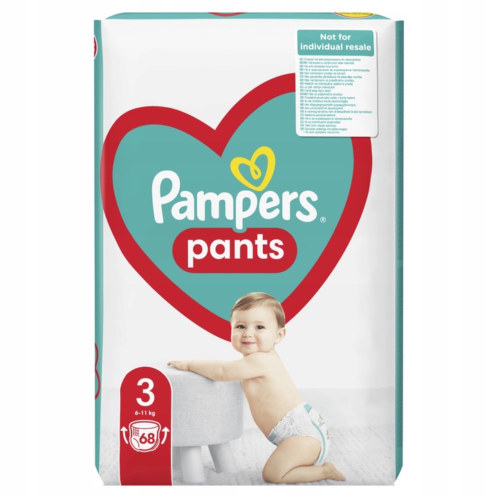 jak zdejmować pieluchomajtki pampers pants