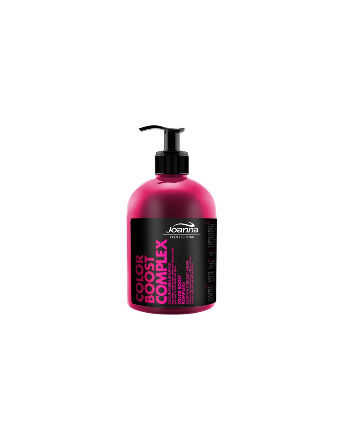 joanna color boost complex szampon tonujacy różowy