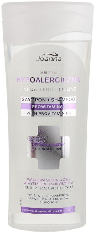 joanna hypoalergiczna szampon do włosów z prowitaminą b5