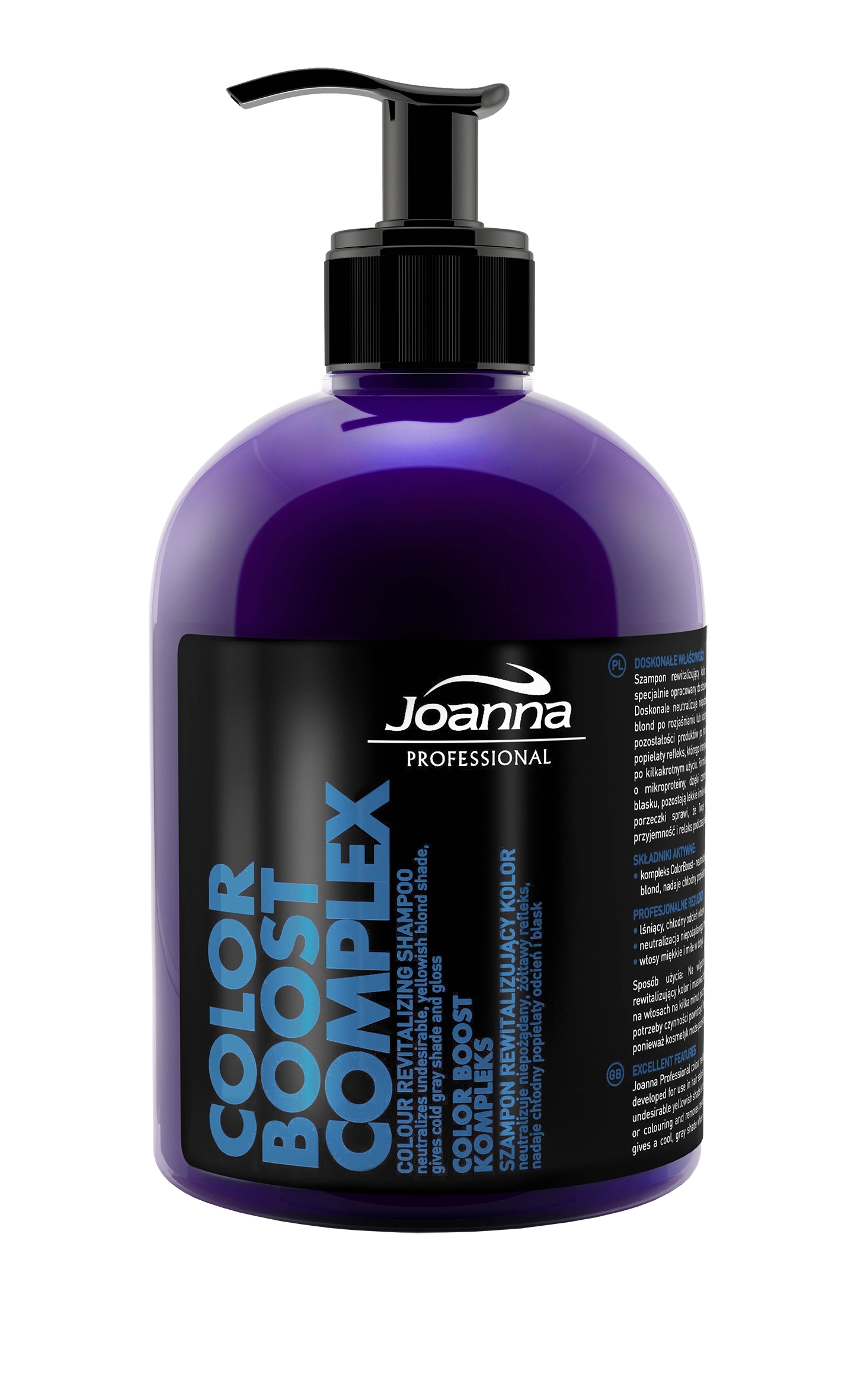 joanna pro szampon fioletowy color boost complex