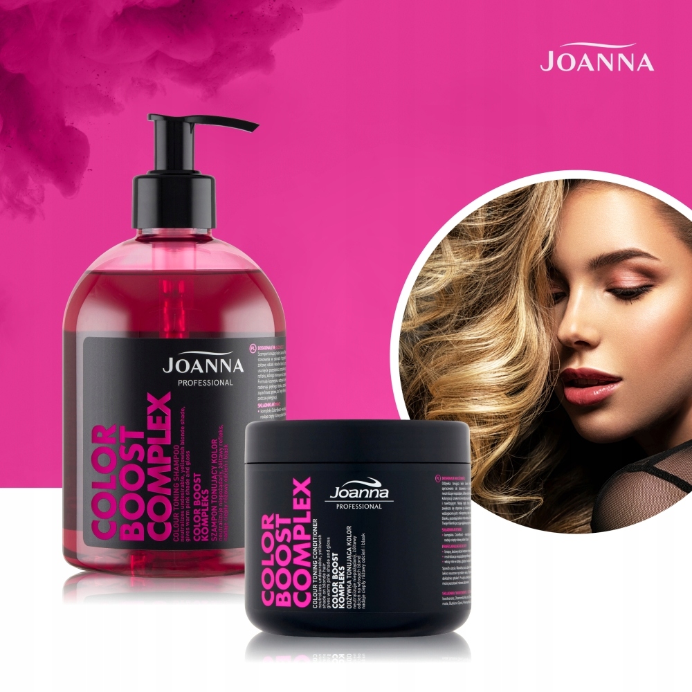 joanna professional szampon fioletowy color boost complex