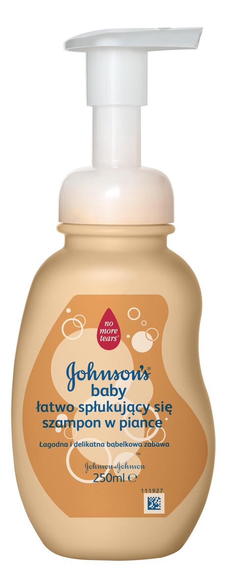 jonhson baby szampon w piance