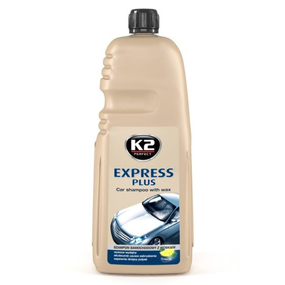 k2 express plus 1l szampon samochodowy z woskiem 1