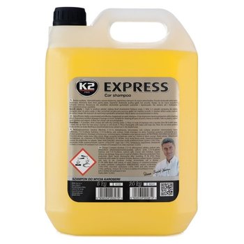 k2 express plus szampon samochodowy z woskiem 5l