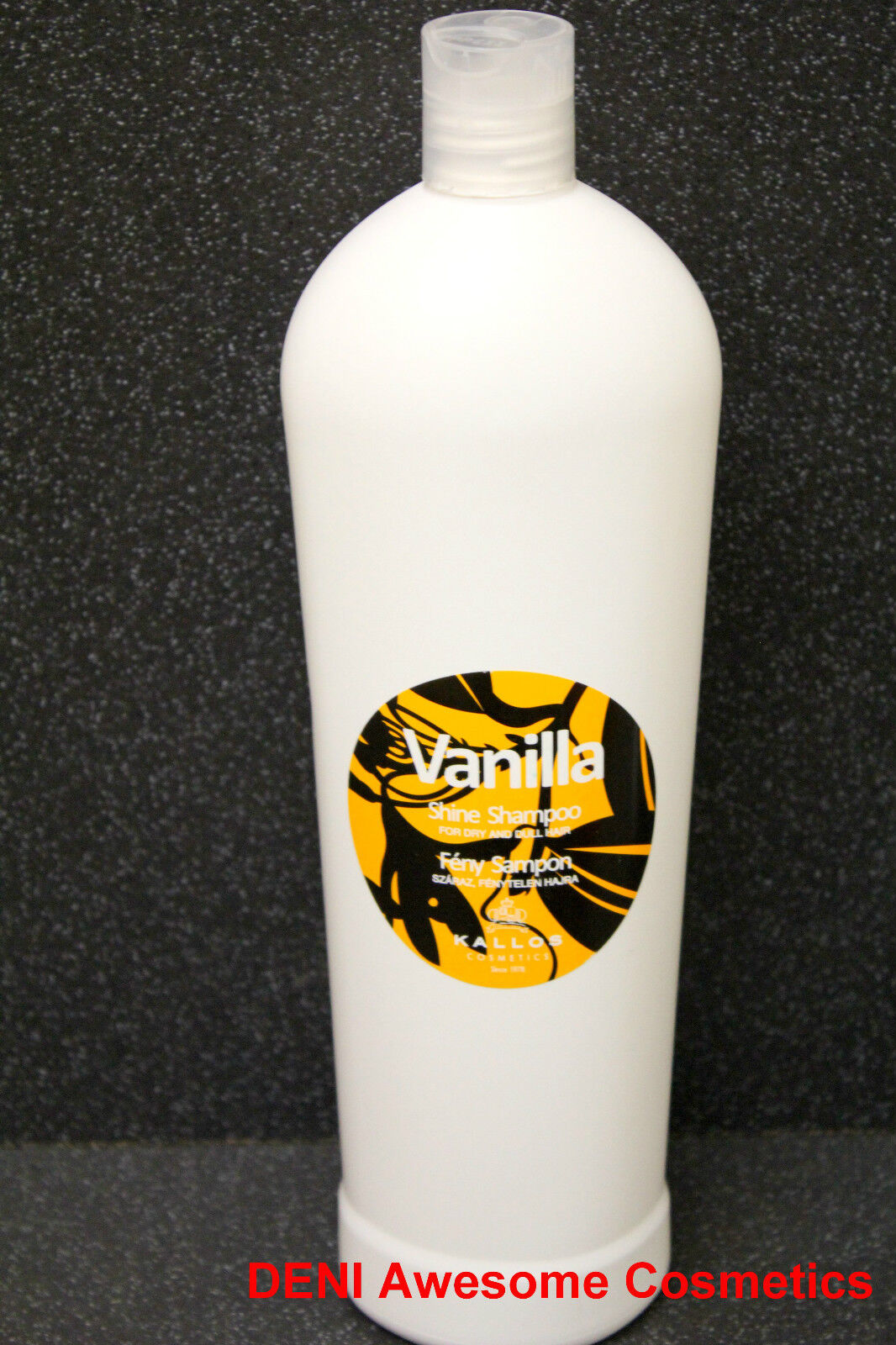 kallos vanilla shine shampoo szampon nabłyszczający do włosów 1000 ml