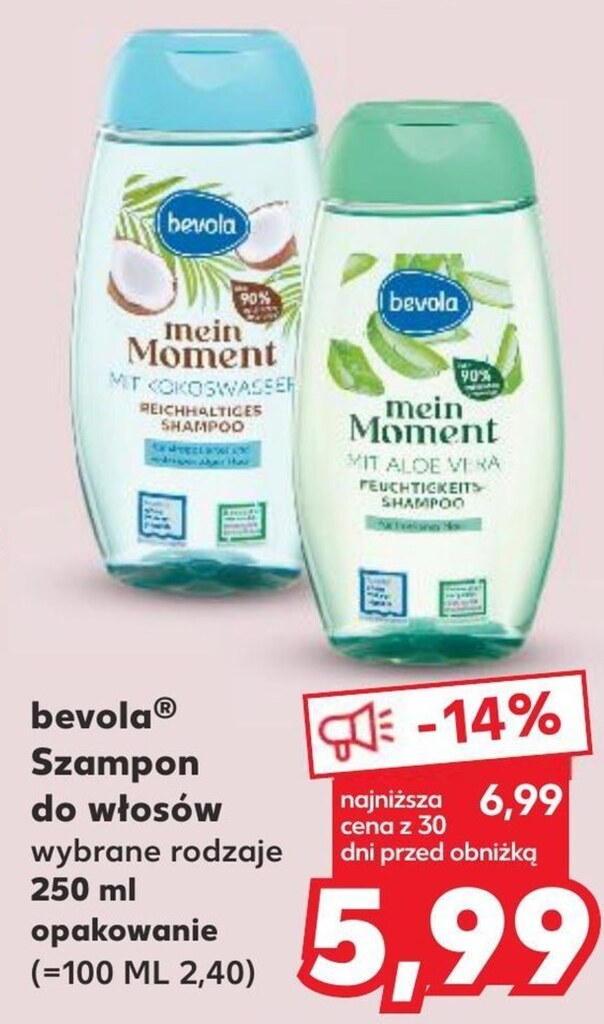 kaufland bevola szampon cena