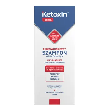 ketoxin forte 200 ml szampon przeciwłupieżowy