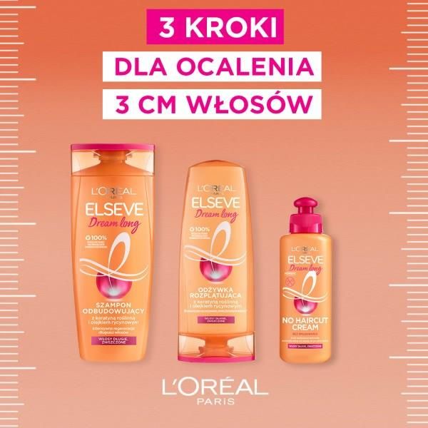 l oreal paris elseve dream long szampon odbudowujący