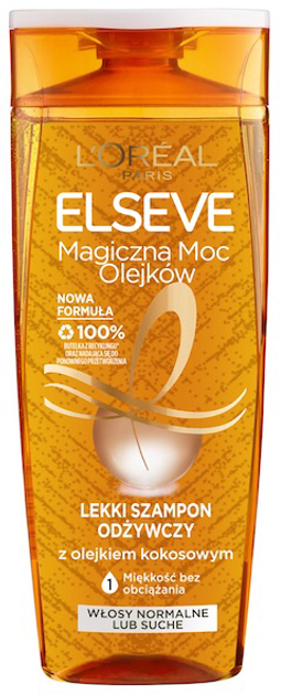 l oreal paris elseve magiczna moc olejków lekki szampon odżywczy