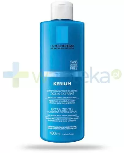 la roche-posay kerium szampon do skóry wrażliwej