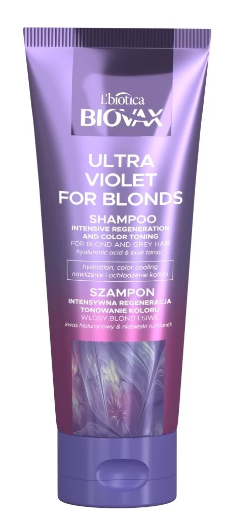 lbiotica biovax szampon do włosów blond 400ml