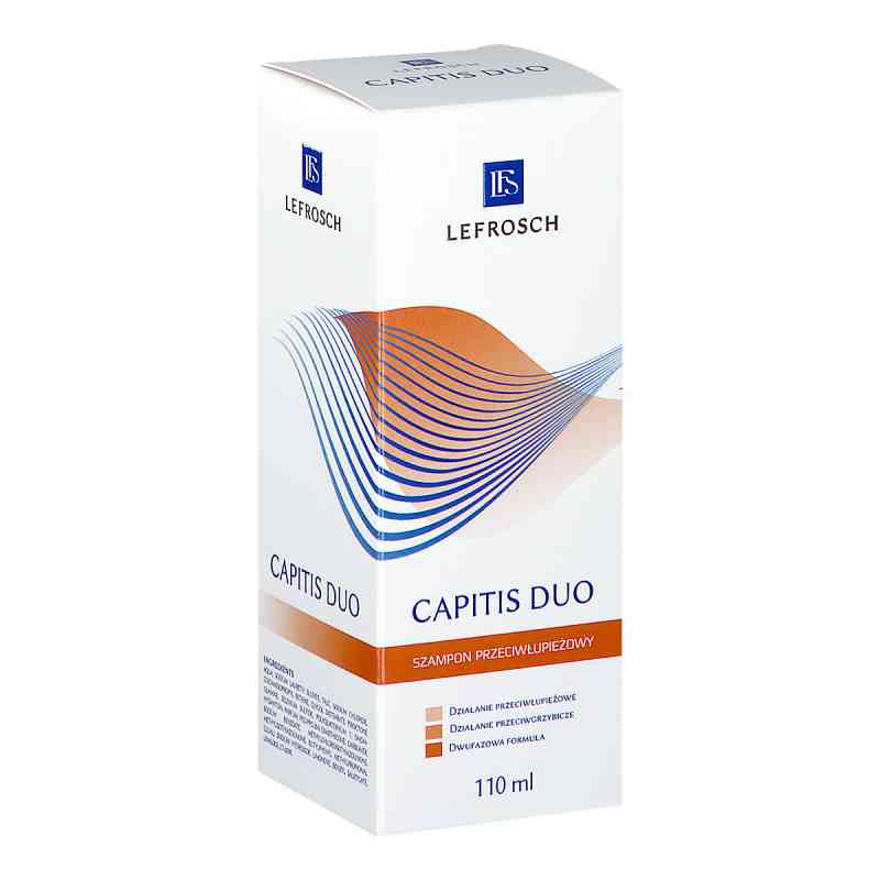 lefrosch capitis duo szampon przeciwłupieżowy 30saszetek x 5ml