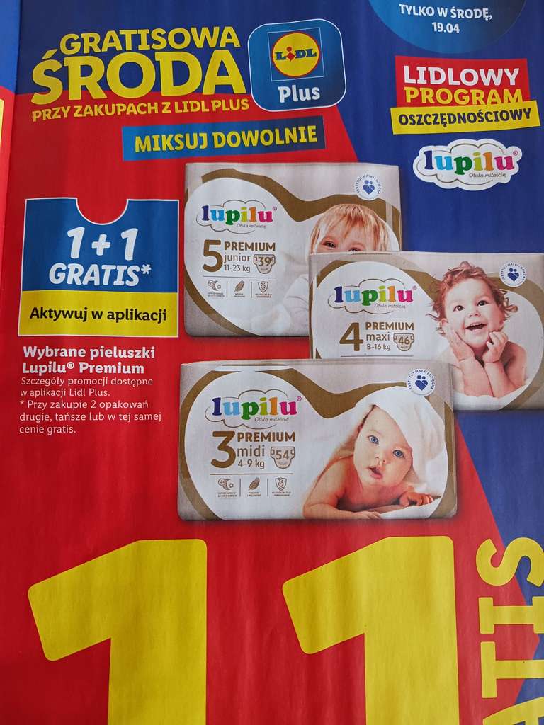 lidl pieluchy jumbo box